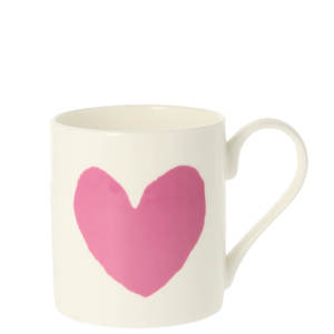 McLaggan Big Heart Pink Mug 300ml